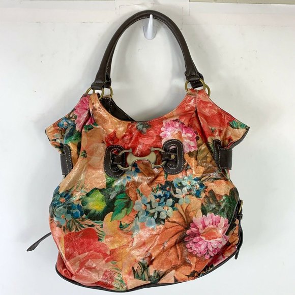 Bueno Floral Multicolor Shoulder Handbag - Picture 1 of 7